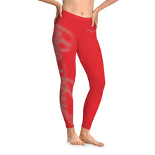 Load image into Gallery viewer, RED Yoga Leggings (Matching Hoodie)