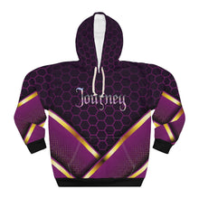 Load image into Gallery viewer, (USA Design) Journey (Purple Gold) Hoodie