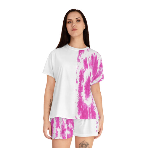 Women's Tie Dye Pajama Set