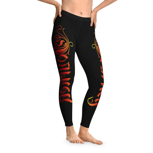 Black Yoga Leggings (matching Hoodie)